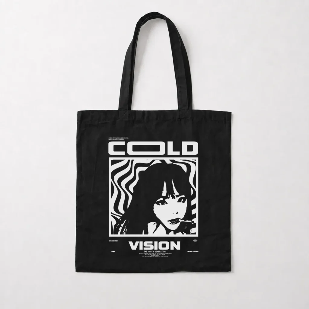 توت بگ دختر انیمه‌ای طرح Cold Vision کد 647