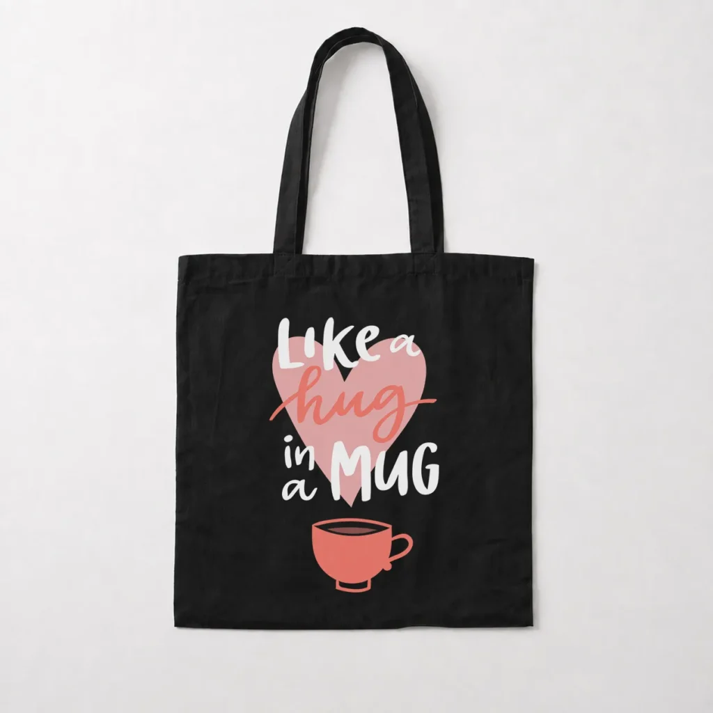 توت بگ قهوه نوشته Like a Hug in a Mug کد 6470