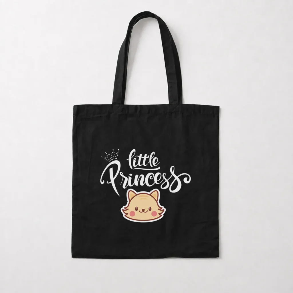 توت بگ گربه نوشته Little Princess کد 6487