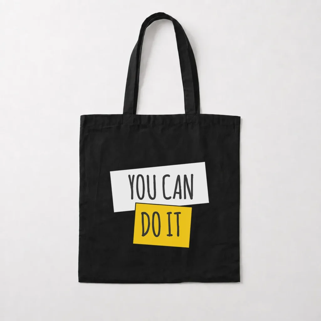 توت بگ نوشته You Can Do It کد 6499