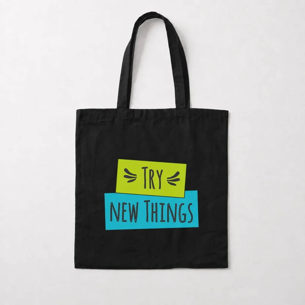 توت بگ نوشته Try New Things کد 6500