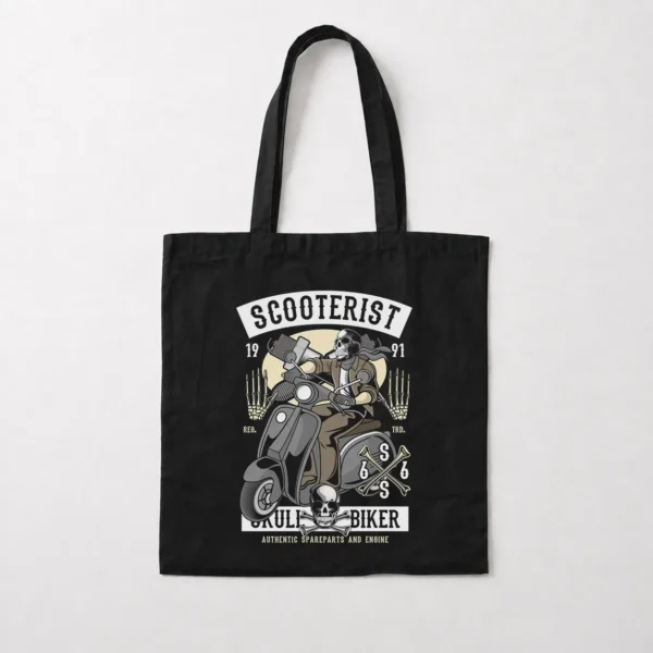 توت بگ موتورسواری طرح Scooterist Biker کد 6608