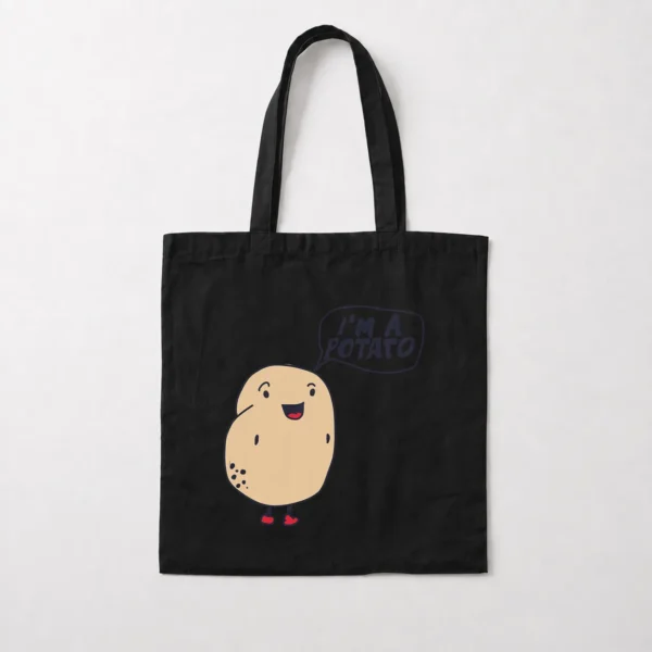 توت بگ سیب‌زمینی کارتونی طرح I’m a Potato کد 6617