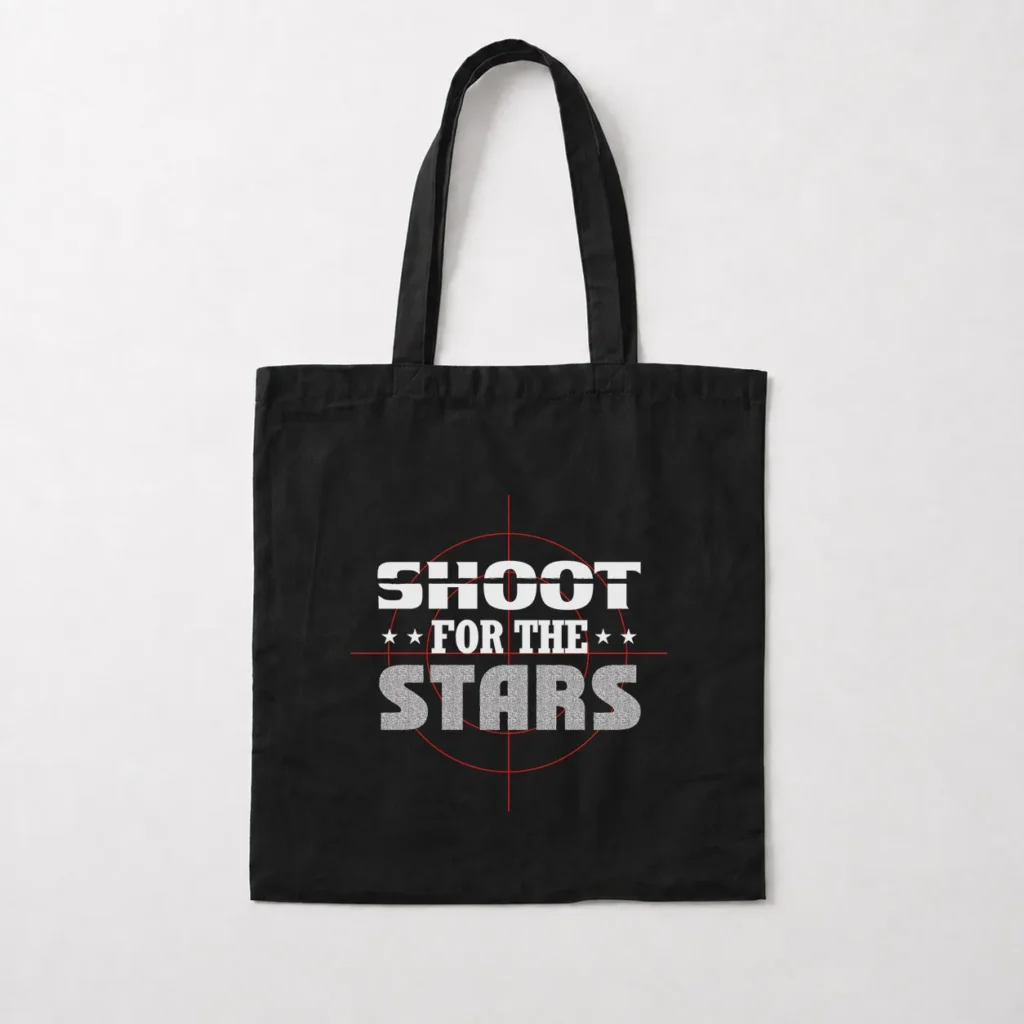 توت بگ نوشته Shoot for the Stars با نشانه‌گیر کد 6774