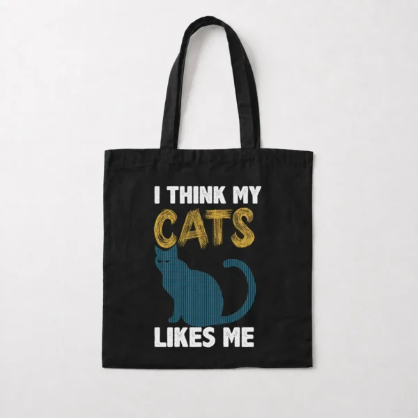 توت بگ گربه آبی نوشته I Think My Cats Likes Me کد 6776