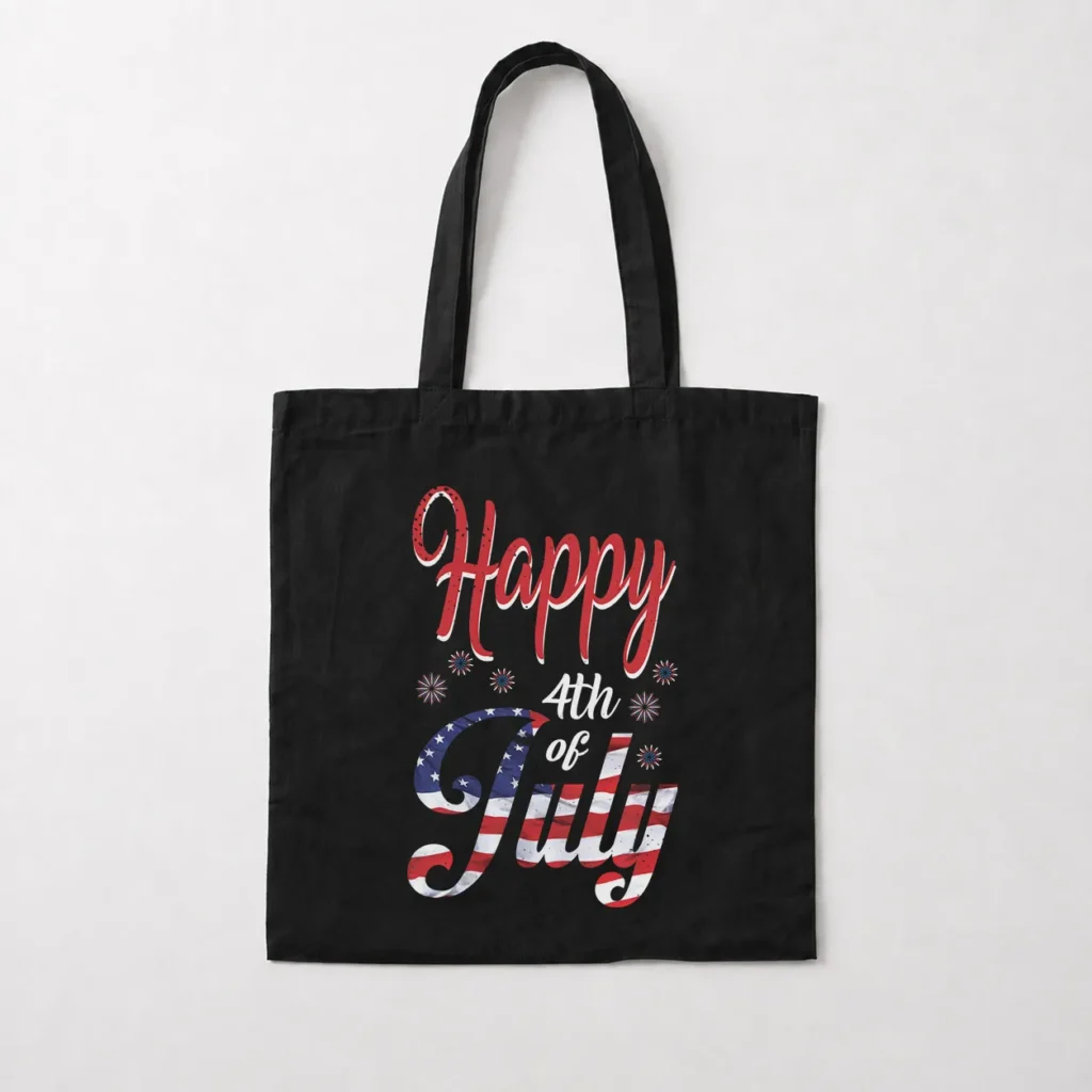 توت بگ چهارم جولای طرح Happy 4th Of July کد 6798