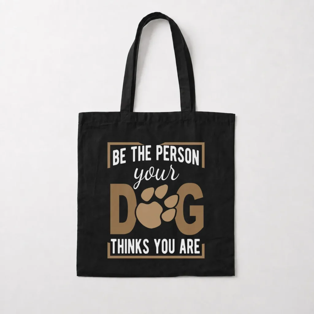 توت بگ سگ طرح Be the Person Your Dog Thinks کد 6810