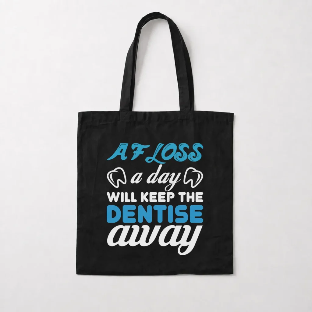 توت بگ دندانپزشکی طرح A Floss a Day کد 6819