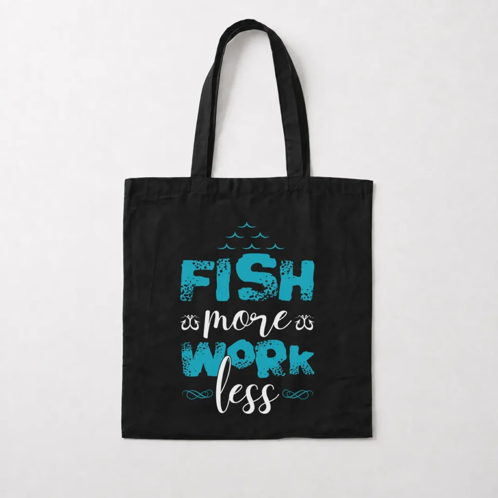توت بگ ماهیگیری طرح Fish More Work Less کد 6822