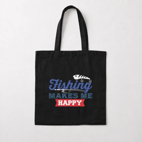 توت بگ ماهیگیری طرح Fishing Makes Me Happy کد 6824