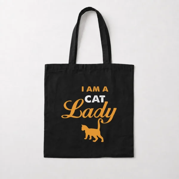 توت بگ گربه طرح I Am A Cat Lady کد 6856