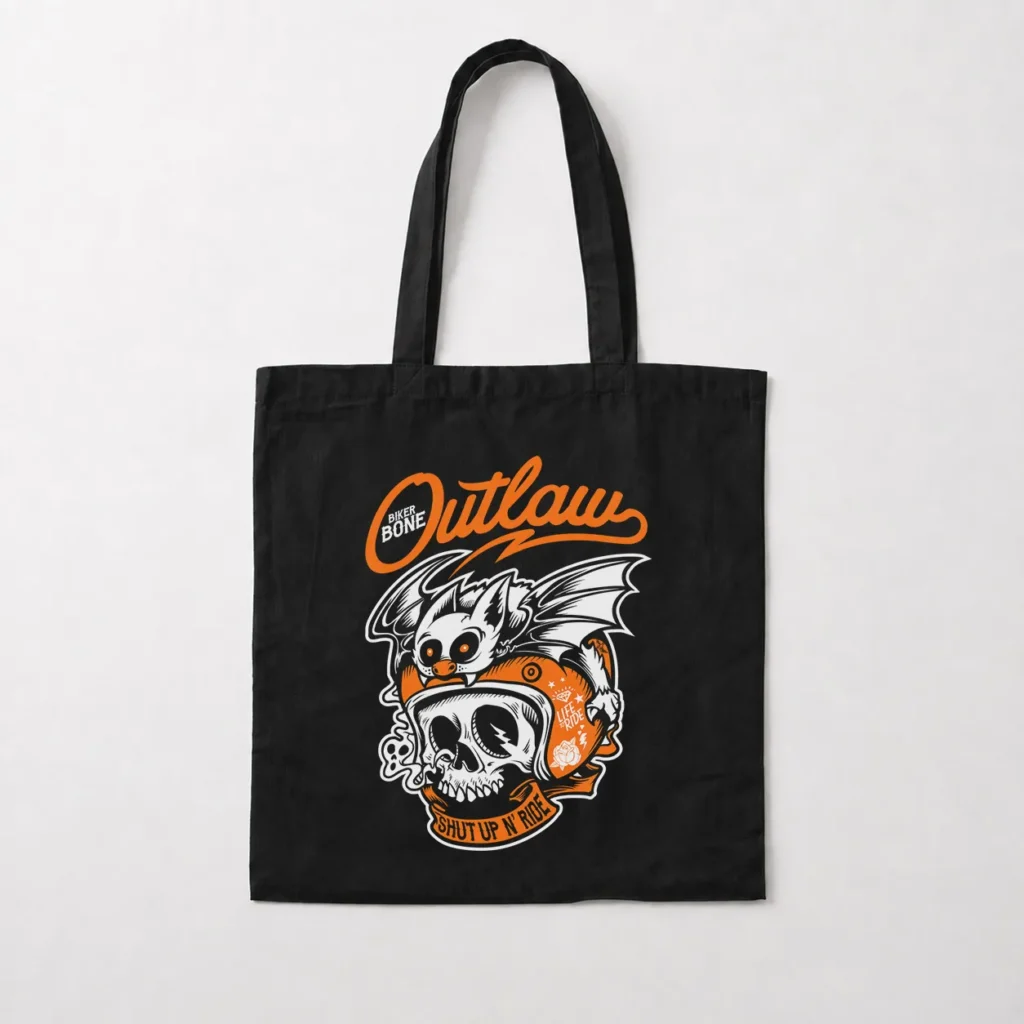 توت بگ جمجمه بال‌دار با کلاه ایمنی Outlaw کد 6866
