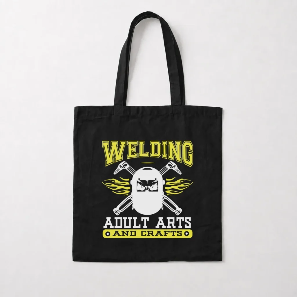 توت بگ ماسک جوشکاری نوشته Welding Adult Arts and Crafts کد 6908