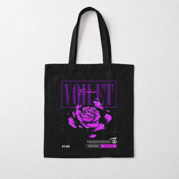 توت بگ رز بنفش طرح Broken Violet کد 696