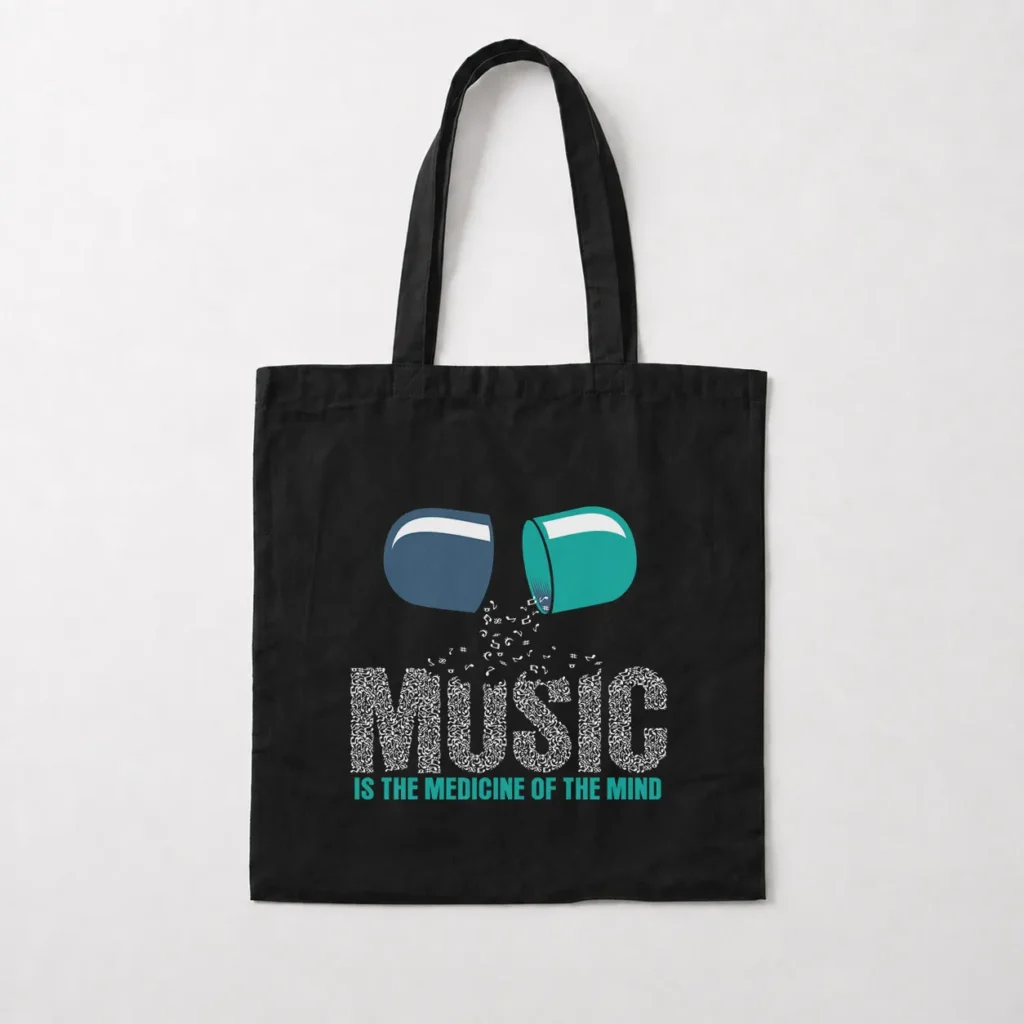 توت بگ طرح قرص Music Is the Medicine of the Mind کد 6965
