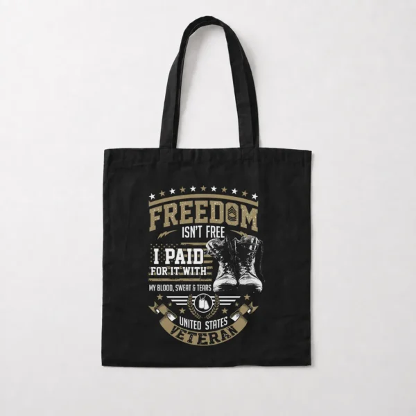 توت بگ کهنه‌سرباز آمریکایی نوشته Freedom Isn’t Free کد 6980