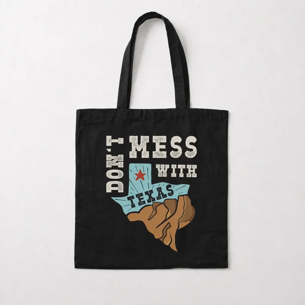 توت بگ طرح نقشه تگزاس Don't Mess With Texas کد 6994