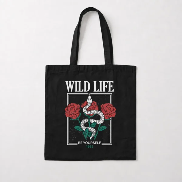 توت بگ مار طرح گل رز و مار استریت‌ویر (Wild Life) کد 7243