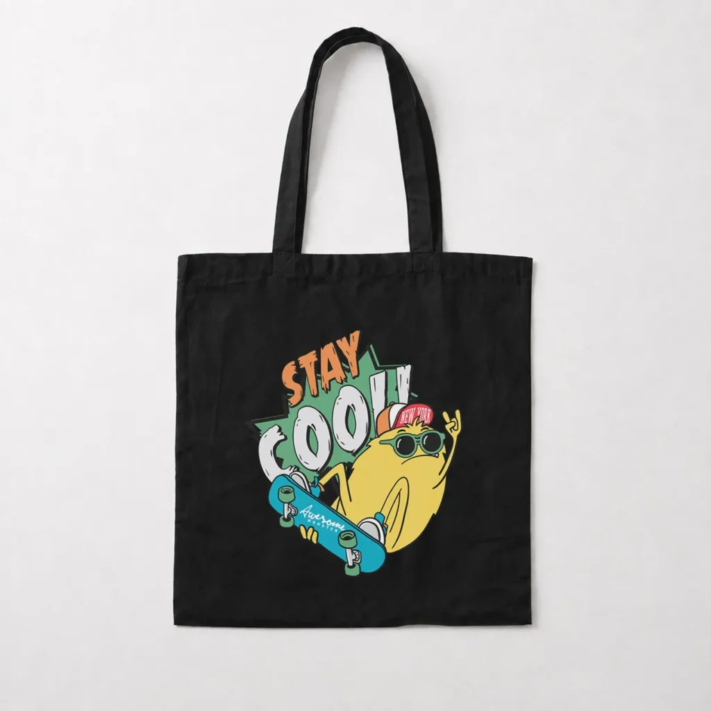 توت بگ کارتونی طرح Stay Cool (موز) کد 7280