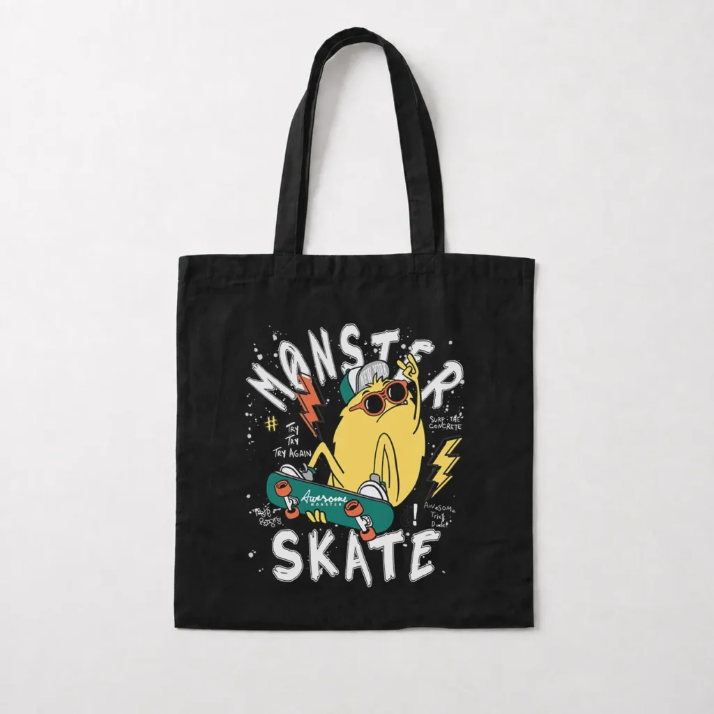 توت بگ اسکیت طرح Monster Skate کارتونی کد 7286