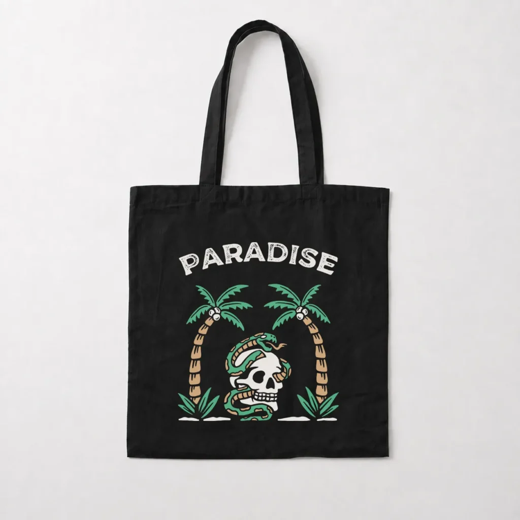 توت بگ جمجمه طرح Paradise Island کد 7329