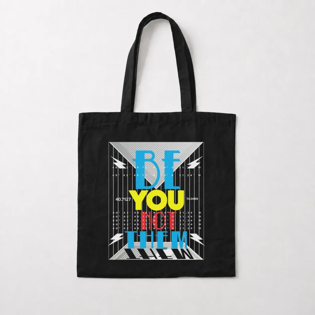 توت بگ انگیزشی طرح Be You Not Them کد 7376