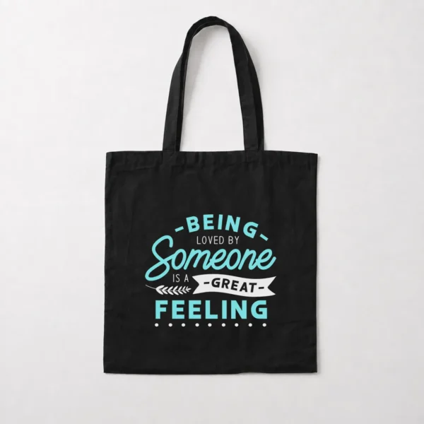 توت بگ عاشقانه طرح Being Loved By Someone کد 7401