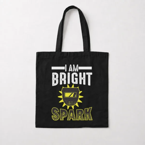 توت بگ جوشکاری طرح I Am Bright Spark کد 7453