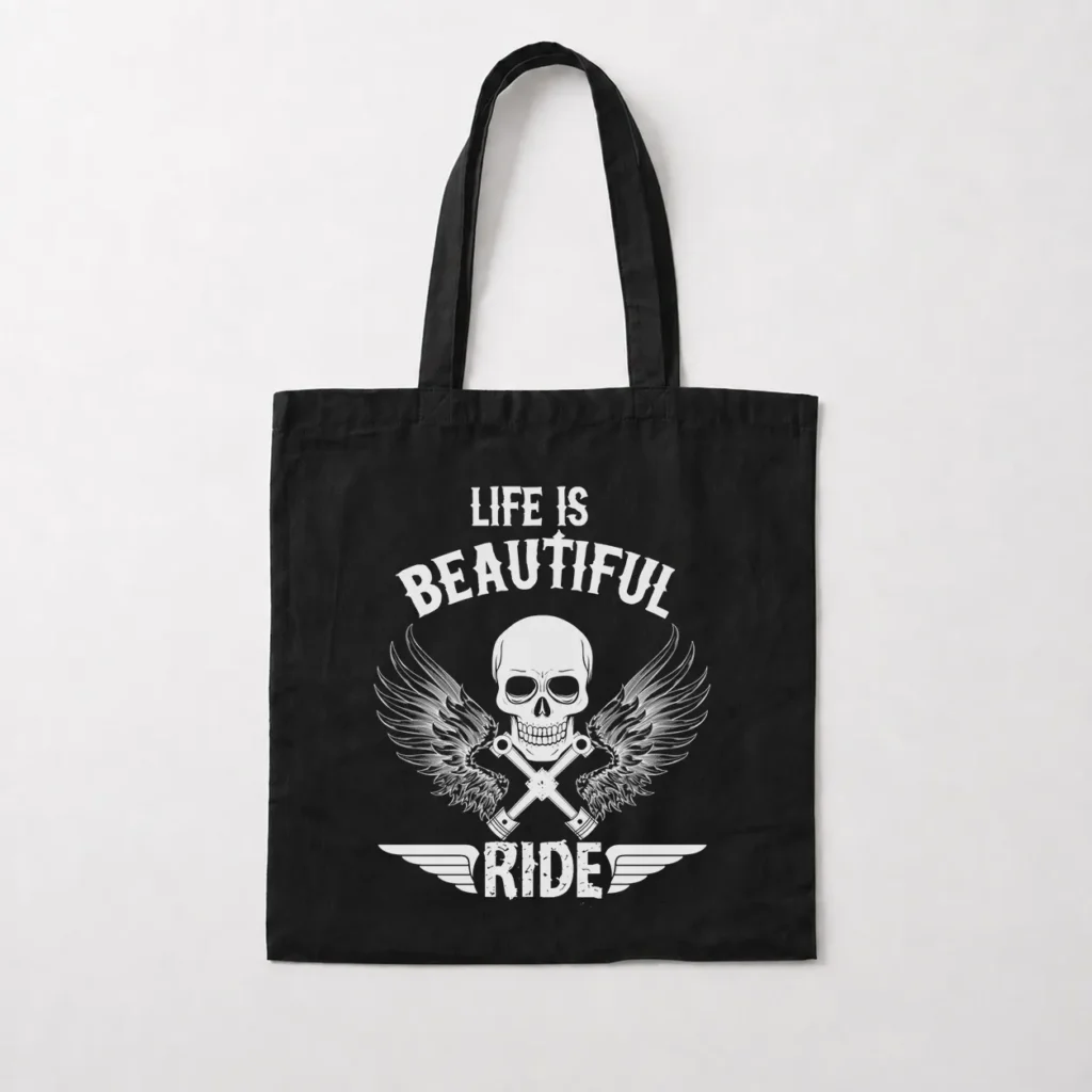 توت بگ موتورسواری طرح Skull Ride کد 7455