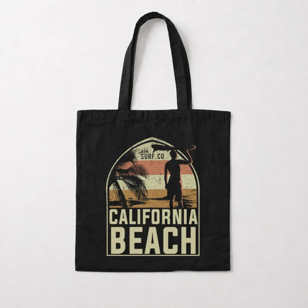 توت بگ تابستانی طرح California Beach کد 7476