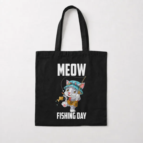 توت بگ گربه ماهیگیری طرح Meow Fishing Day کد 7496