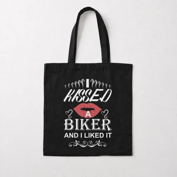 توت بگ موتورسواری طرح I Kissed A Biker کد 7606