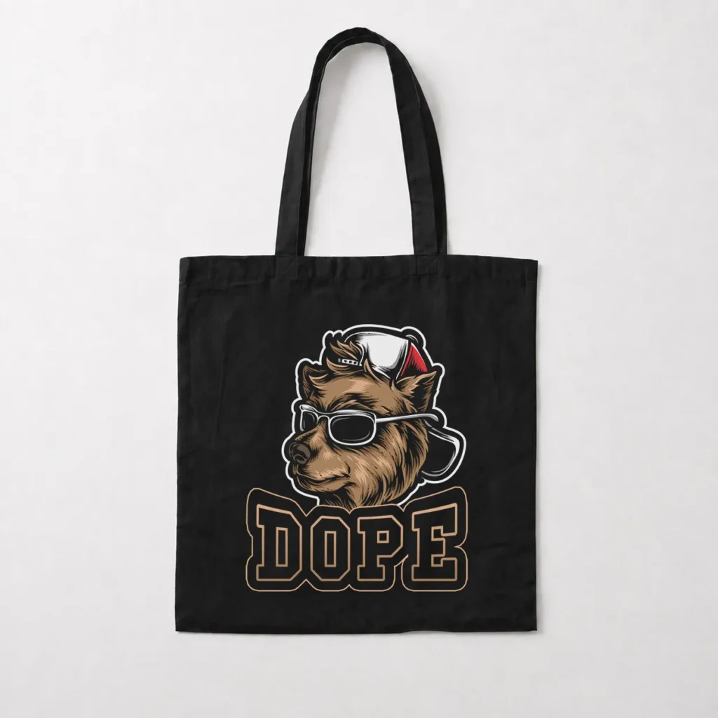 توت بگ خرس با عینک و کلاه طرح Dope کد 766