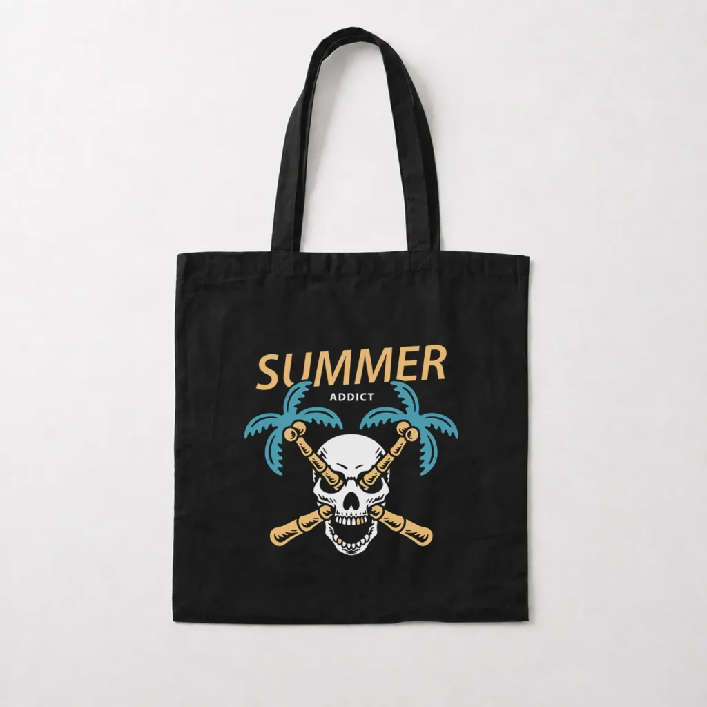 توت بگ اسکلت تابستانی طرح Summer Addict کد 7742