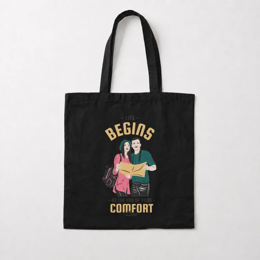توت بگ طبیعت‌گردی طرح Life Begins At Comfort کد 7800
