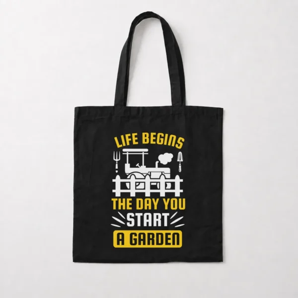 توت بگ باغبانی طرح Life Begins In A Garden کد 7843