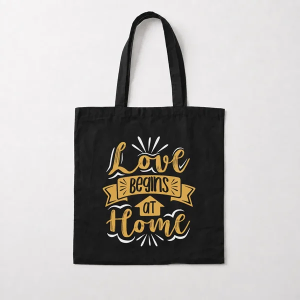 توت بگ عاشقانه نوشته Love Begins at Home کد 7849