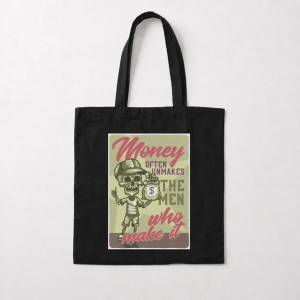 توت بگ نوشته Money Often Unmakes Men کد 7922
