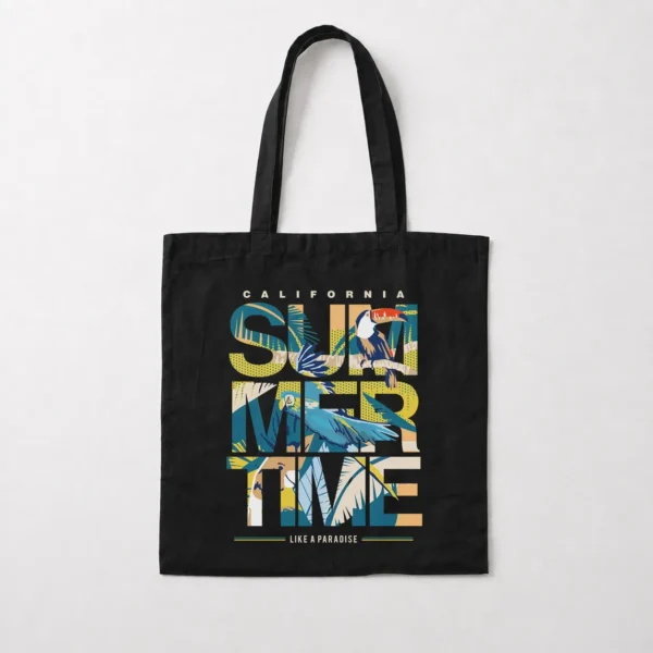 توت بگ تابستانی طرح کالیفرنیا رترو (Summer Time) کد 8009