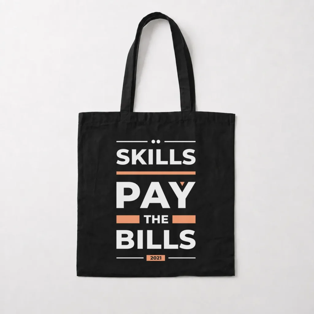 توت بگ انگیزشی طرح Skills Pay The Bills کد 8032