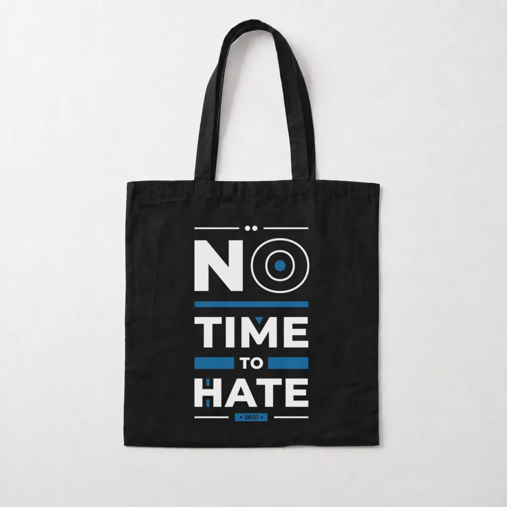 توت بگ انگیزشی طرح No Time To Hate کد 8034