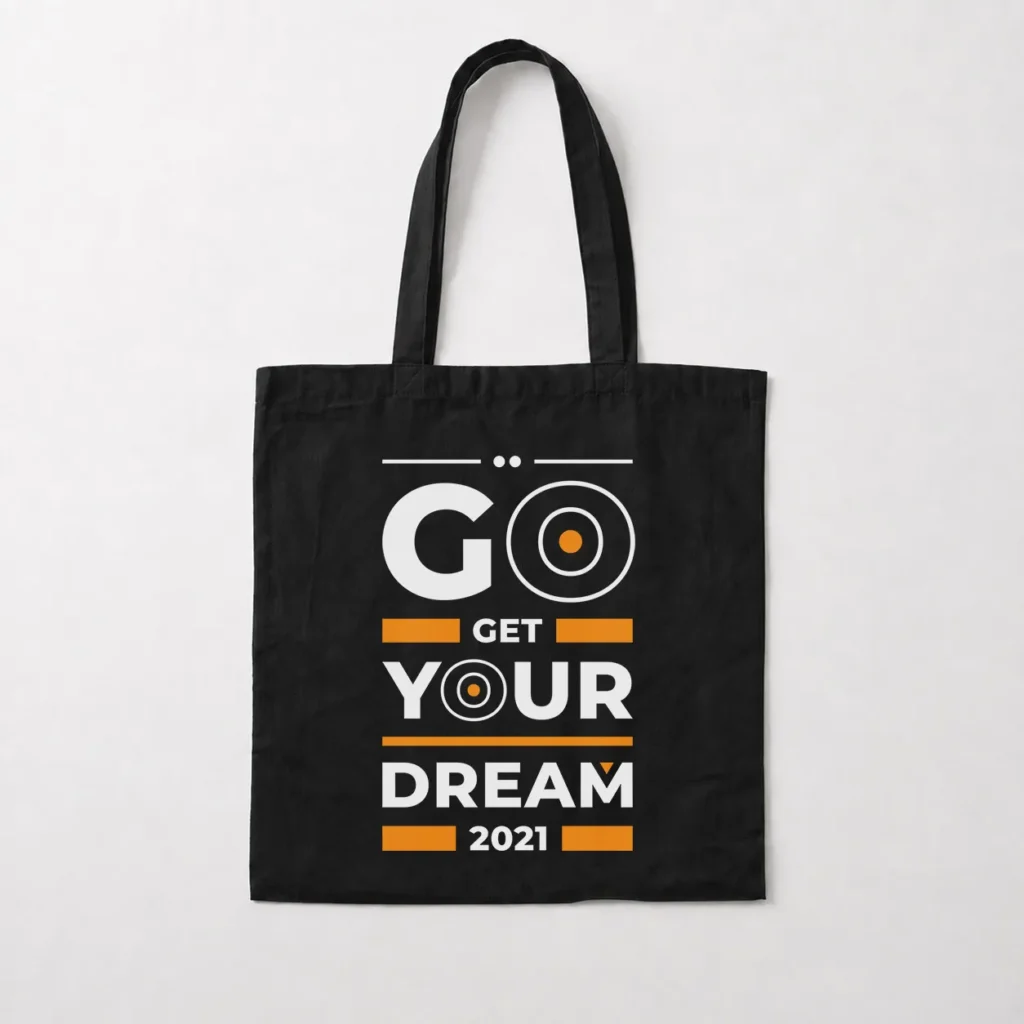 توت بگ انگیزشی طرح Go Get Your Dream کد 8035