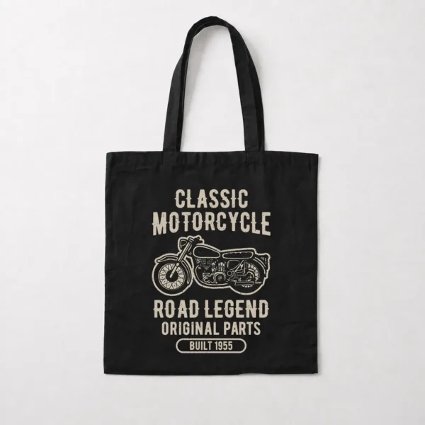 توت بگ موتورسواری طرح Classic Motorcycle کد 8050