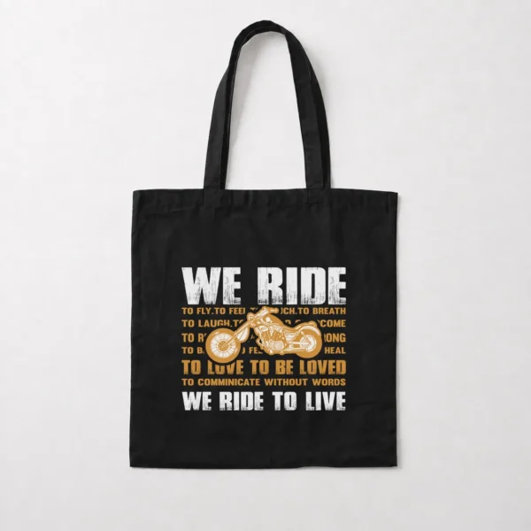 توت بگ موتورسواری طرح We Ride To Live کد 8225