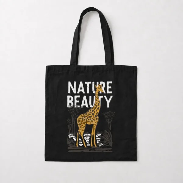 توت بگ زرافه و طبیعت طرح Nature Beauty کد 8331