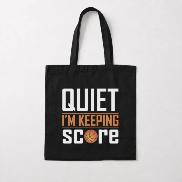 توت بگ بسکتبال طرح Quiet I'm Keeping Score کد 8498