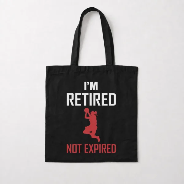 توت بگ بسکتبال طرح I'm Retired Not Expired کد 8499