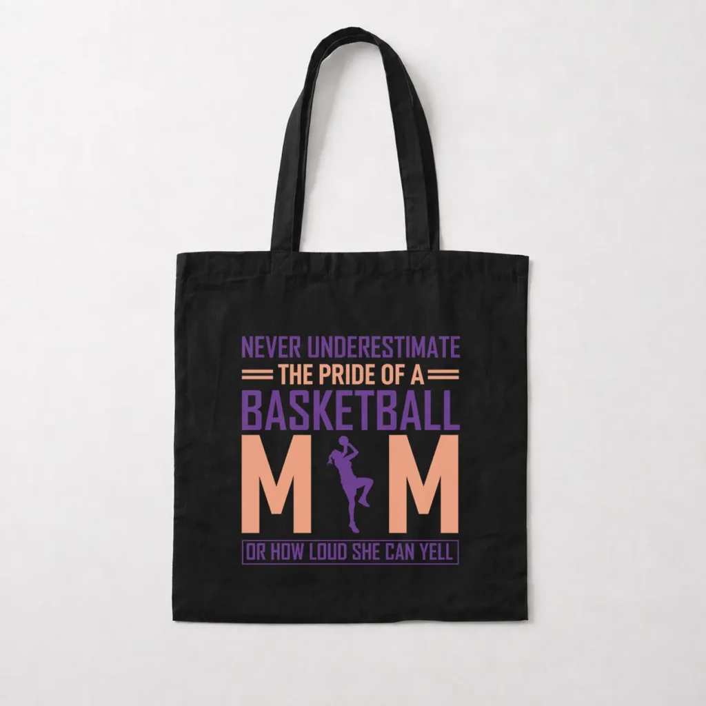 توت بگ بسکتبال طرح Basketball Mom کد 8500