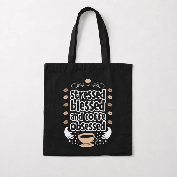 توت بگ طرح قهوه There Is No Life Before Coffee کد 8546