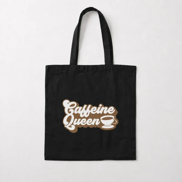 توت بگ قهوه طرح Caffeine Queen کد 8558